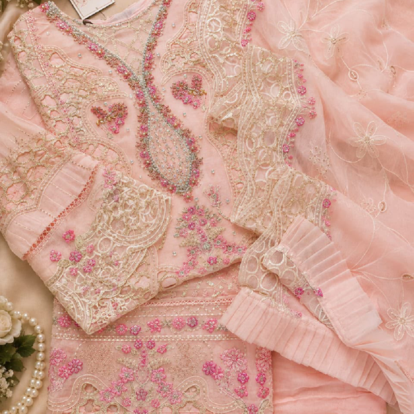 Chiffon  Kurti Set with Dupatta